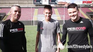 NEYMAR Jr. Crossbar Challenge!... #soccer #football #neymar jr