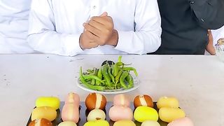 FlIP the bottle and eat food