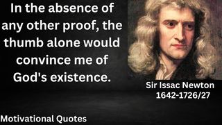 The power of positive thinking will change your life. ( Sir Issac Newton)