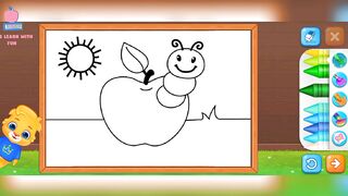 "Creative Fun for Kids: A Coloring Adventure!", kids learn with fun