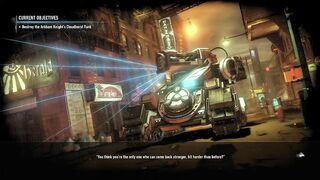 BATMAN: ARKHAM KNIGHT Gameplay destroying cloudburst tanks