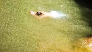 natural swimming pool