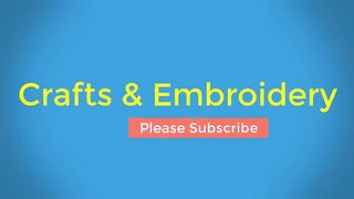 Hand Embroidery, Amazing Trick, Easy Flower Embroidery Trick, Sewing Hack, Crafts & Embroidery