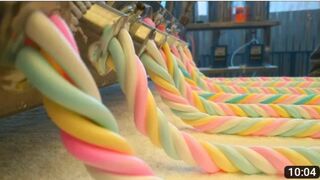 MarshMellow Making Proccess Inside Factory Machine 2022