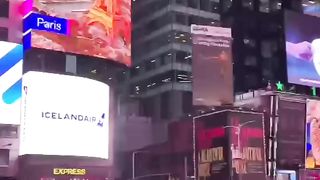 Times Square NYC Coca Cola Ad