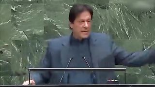 عمران خان کی اقوام متحدہ میں یادگار تقریر