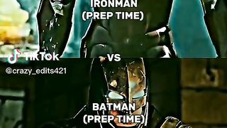 Ironman vs bat man whow will win video #shorts #ironman #batman #video