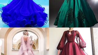 Pink vs blue vs red vs green dress, heels, nails, earrings etc | #shorts #design #fashion #dress