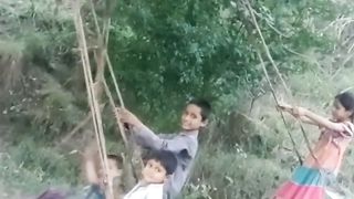 Village Childrens Enjoying