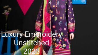 lawn unstitched embroidery 2023