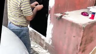 new door and painting