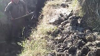 Farmers working