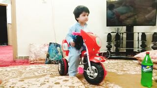 Haris Baby Playing | Playing With Cycle