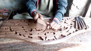 Wood broke a  make a bed design is very wonderful