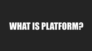 Blogging Course Part 1 what is Platform ?