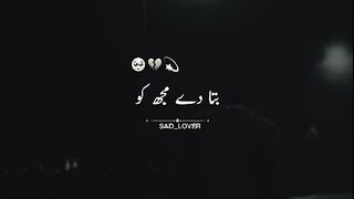 Sad shayri