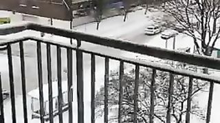 #Big snow lachine Canada