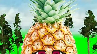 Funny pineapple ????