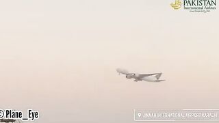 Pakistan International Airlines  ????????Sunrise Departure ???? ????#BOEING_777_240ER #AP_BGK Back In Action .