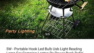5W Portable Hook Led Bulb Usb Light Reading Lamp For Camping Laptop Pc Power????#darazpk #shorts