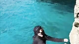 Shark eats the boy