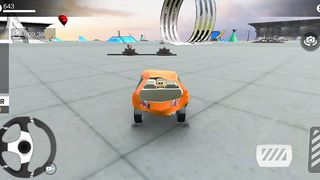 Racing car speed