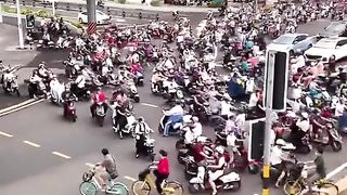 too many motorcycles