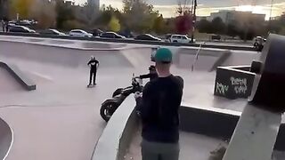 Когда решил повыпендриваться.