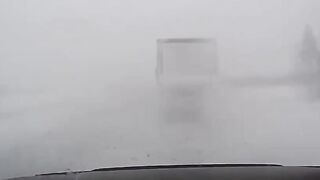 Авария в метель