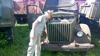 Retro car GAZ 51