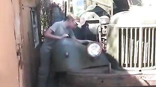 Retro car ZIL 164
