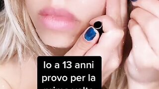MASHA CAPSIZ ( A 13 ANNI PER LA PRIMA VOLTA)