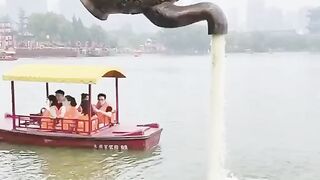 Watch a teapot hanging in the air