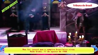 Chico Anysio Show, 1988  Rede Globo | Bento Carneiro e a Vacina da China | Tribuna do Brasil