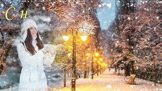 Добрый зимний вечер! Красивое пожелание доброго вечера
