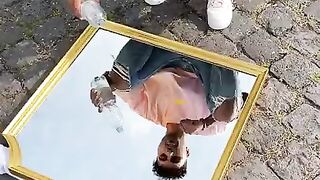 Trapped in my own reflection #TikTok#shorts
