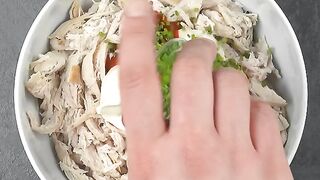 Хрустящие уголки с начинкой