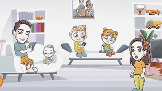 Kids poems going to Market Animation cartoon