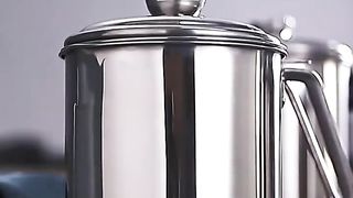 Japanese Tempura Fryer Pan Kitchen Frying Pans Deep Frying Pot With Lid Thermometer 304 Stainless Steel Cookware Wok Utensils - Pans