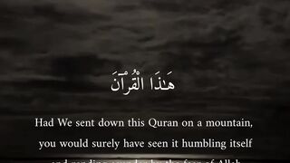 Recitation of Quran makes your life easier and shows you the straight path