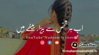 Ab har shakas se bezar behte hai