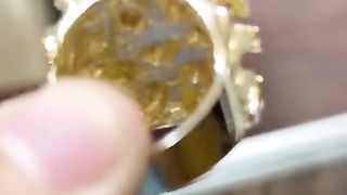 Big Boy Real Gold Nugget Ring