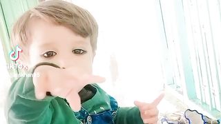 Cute baby dance