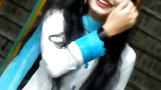Beautiful dance of beautiful girl