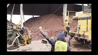 Heavy equipment work
