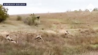 Russian soldiers surrender to Ukrainian forces as Kherson fighting rages on