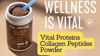 Vital Proteins Collagen Peptides Powder |  Promotes Hair, Nail, Skin, Bone and Joint Health | Chocolate Flavour
