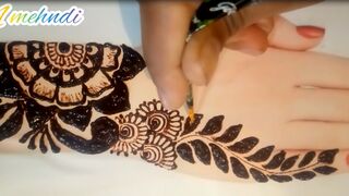 Arabic Mehndi Design by neeli mehndi