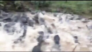 Terrifying boat journey