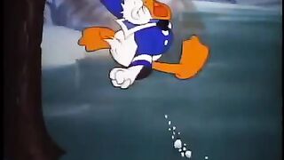 Donald duck snow fight part 2